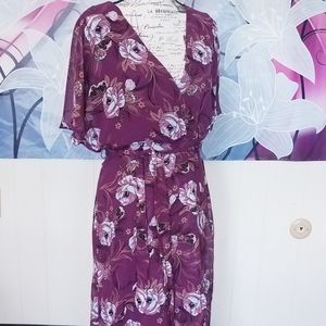 Beautiful Flowing Floral Luxology Dress